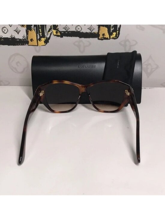 New Authentic Saint Laurent Havana SLM8 003 Sunglasses main image 5